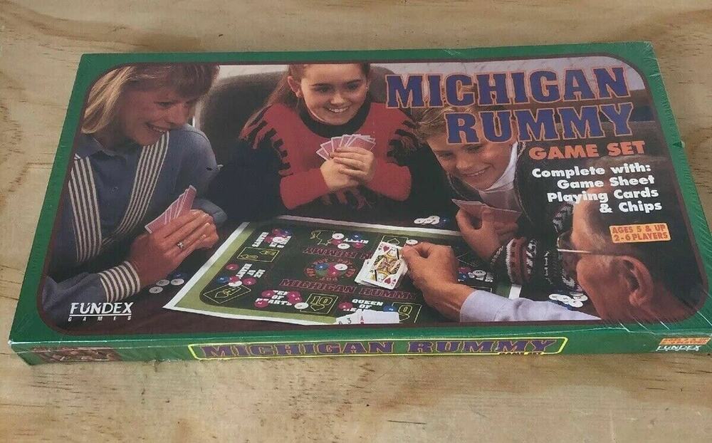 Vintage Michigan Rummy Classic Game Finder Games